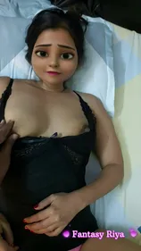 Riya cartoon baise hardcore avec éjac faciale et creampie